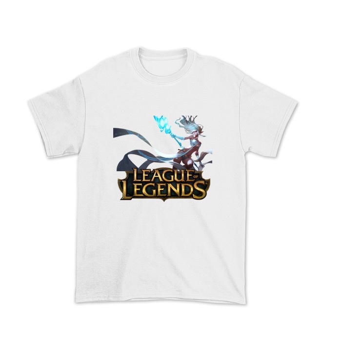 SALE- Áo in hình liên minh trò chơi hình Janna Cơn Thịnh Nộ Của Bã