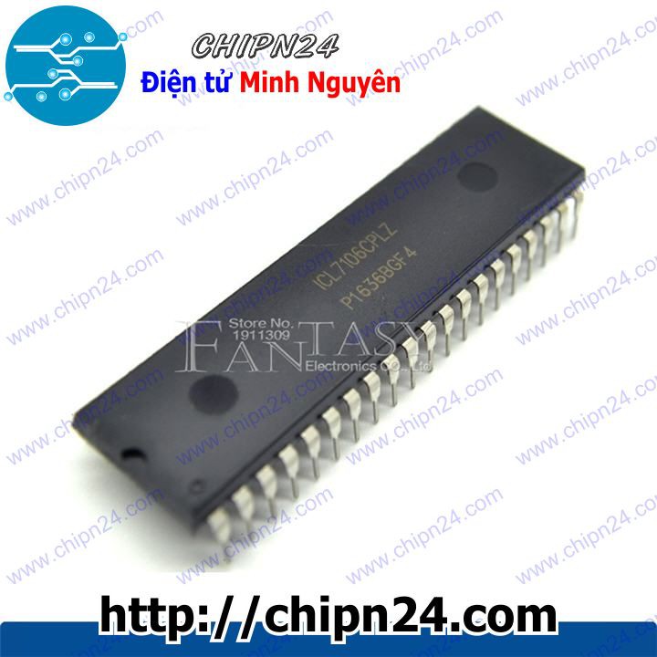 [1 CON] IC ICL7106 DIP-40 (ICL7106CPLZ 7106)