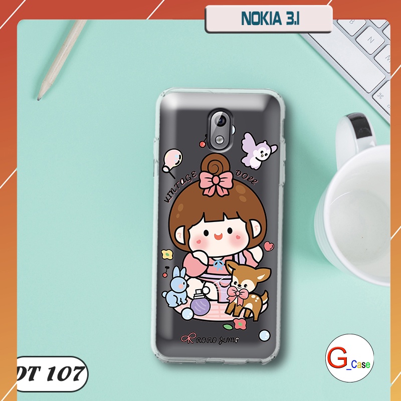 Ốp lưng dẻo in hình nokia 3.1