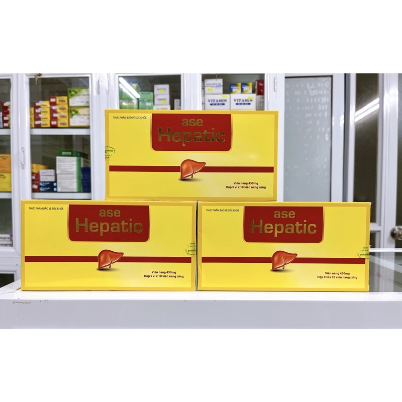 ✅ Ase HEPATIC viện Pasteur- Bộ y tế giúp giải độc gan giúp bảo vệ, tăng cường chức năng gan