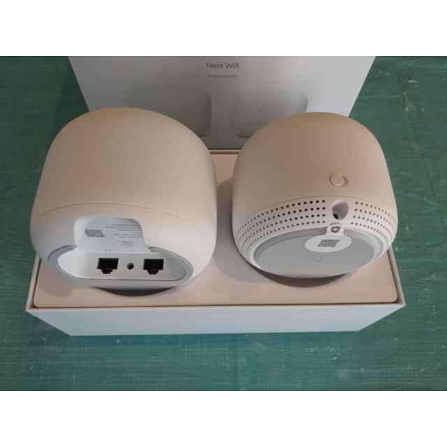 Google Nest Wifi thế hệ mới 3 pack  Tích hợp trợ lý ảo Google Assistant, hàng nguyên seal - US.