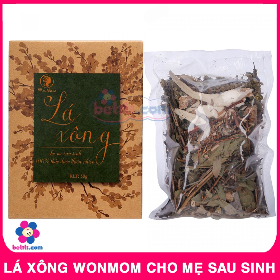 Lá Xông Cho Mẹ Sau Sinh Wonmom - Từ Thảo Dược Thiên Nhiên - 8938510206358