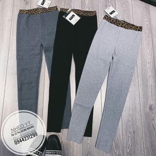 QUẦN LEGGING LEN TĂM CẠP BÁO❤FRS50K❤