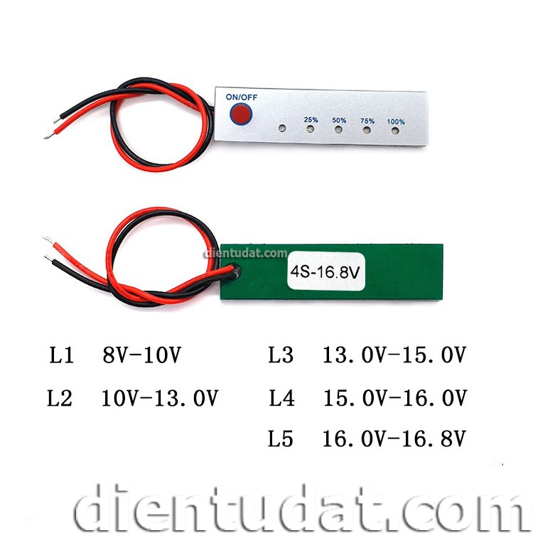 Mạch Báo Dung Lượng 4 Cell