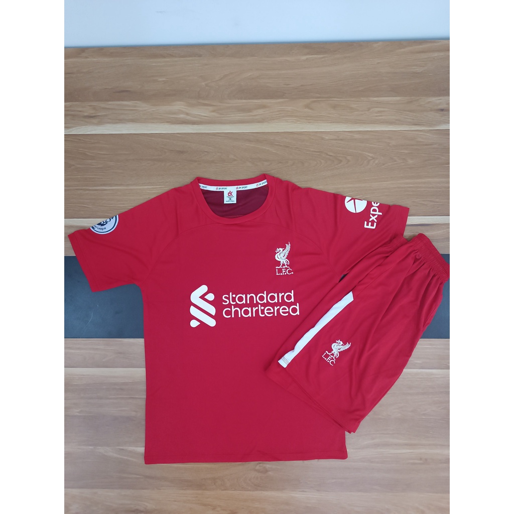 Áo Bóng Đá Liverpool Sắc Màu Sân Khách, Bộ Quần Áo Đá Banh Clb Liver Sân Nhà Mẫu Mới Mùa Giải 2022-2023