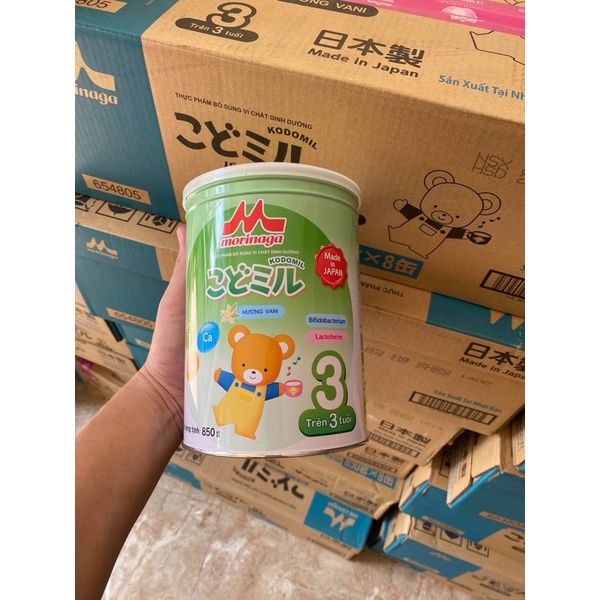 Sữa Bột Morinaga số 3 Hạn tháng 7/2022
