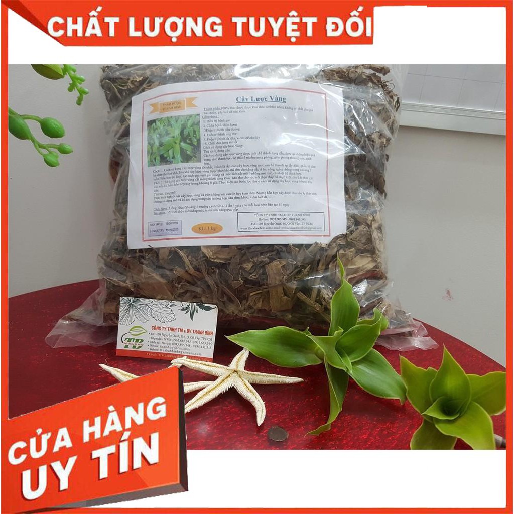 Cây Lược Vàng 100g (Tươi Và Khô) - Lương Y Thanh Bình