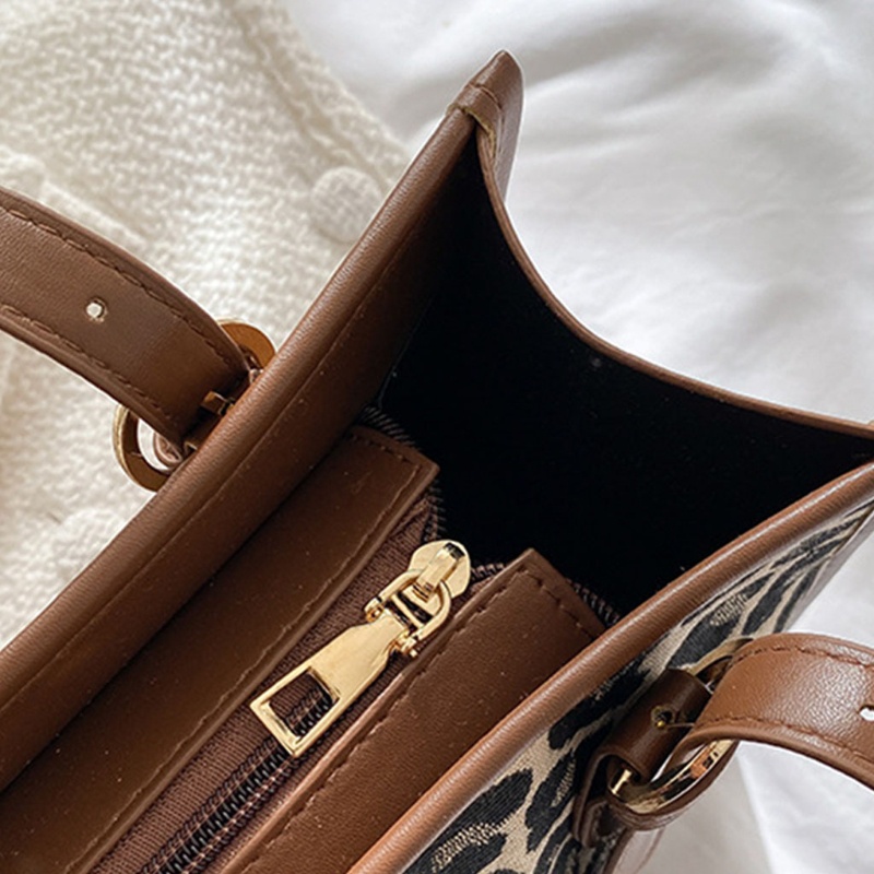 Túi Xách Da PU Cỡ Lớn In Họa Tiết Động Vật Phong Cách Cổ Điển Sang Trọng Dành Cho Nữ