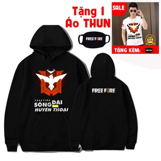 [KM Khủng ] Áo khoác áo hoodie FREE FIRE giá siêu rẻ nhất vịnh bắc bộ