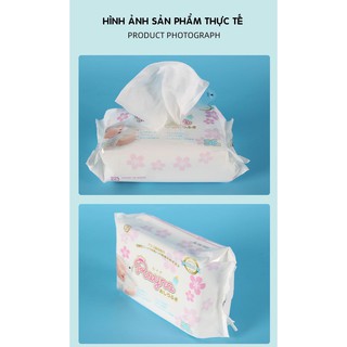 Khăn ướt nội địa nhật Rayna  không mùi M58