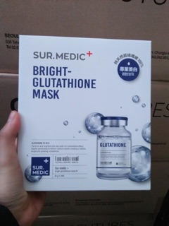Mặt nạ trắng da 𝑺𝒖𝒓.𝑴𝒆𝒅𝒊𝒄 BRIGHT GLUTATHIONE MASK