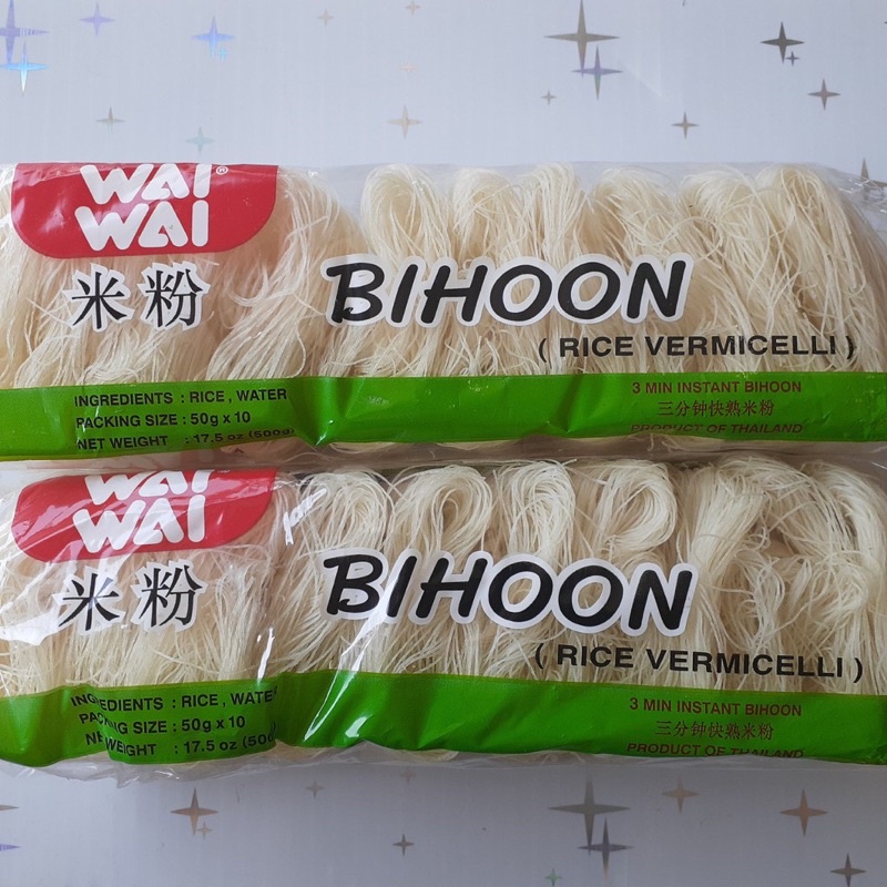 BÚN GẠO WAI WAI Thái Lan gói 500g