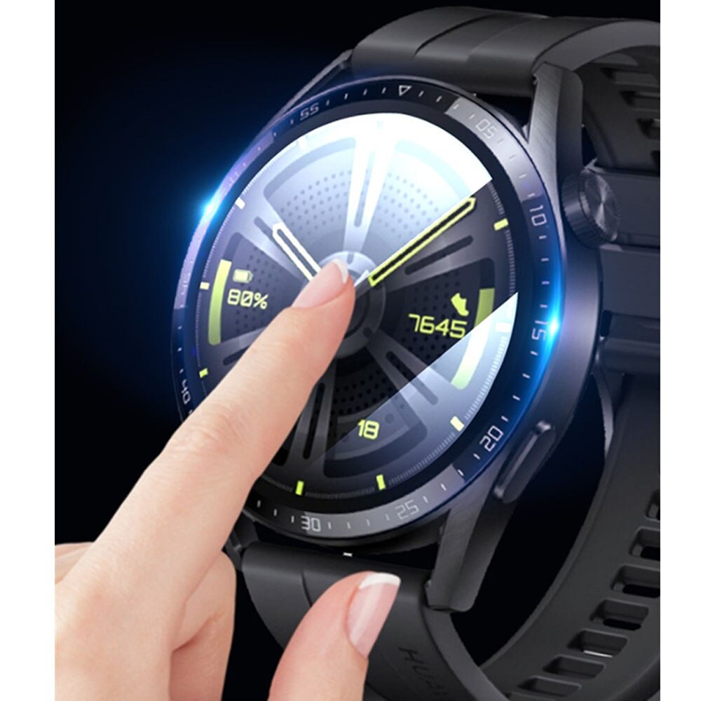 Set 2 miếng dán bảo vệ màn hình đồng hồ thông minh chống trầy xước thích hợp cho Huawei Watch GT 3 42mm 46mm