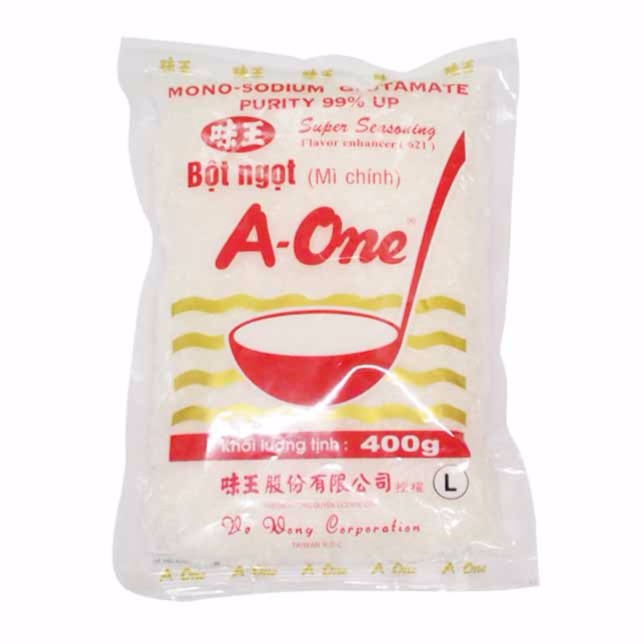 Bột ngọt (mì chính) A-one gói 400g cánh L