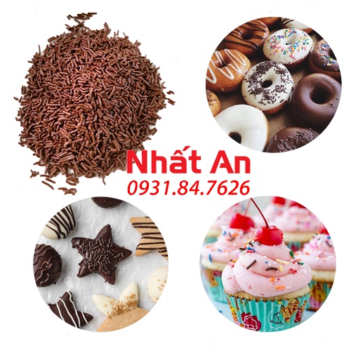 Cốm dài màu nâu Colatta (500gr/ 1kg)