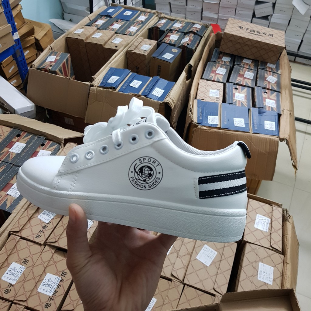 GIầy thể thao Nam Nữ gót mầu (hàng sẵn kèm hình thật book hộp) 058 | BigBuy360 - bigbuy360.vn