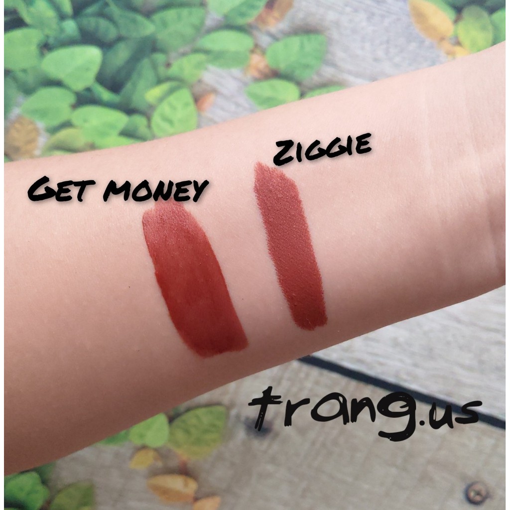 Son kem lì Colourpop Lux Velvet Liquid màu Get money, Room serive, Air kiss, Lucky cat