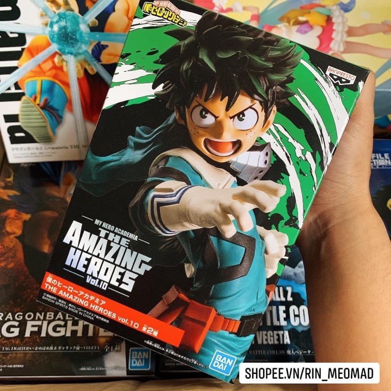 [BANPRESTO] Mô hình Chính Hãng My Hero Academia - Deku Figure fullbox