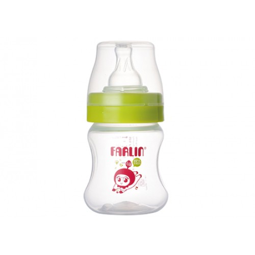Bình Sữa Bằng Nhựa Farlin PP-810 Cổ Rộng 140ml