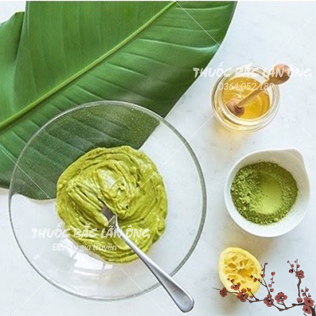 Bột lá chanh nguyên chất 100g (Bột gia vị, bổ sung vitamin, tốt cho hệ tiêu hóa)