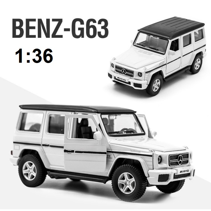 Xe mô hình ô tô RMZ Mercedes Ben SUV G63 tỉ lệ 1:36 đồ chơi trẻ em