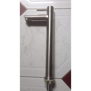 VÒI LAVABO LẠNH INOX 304 - 30cm