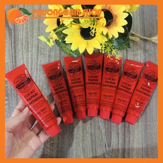 [ Made in Australia ] Combo 2 tuýp kem đa năng đu đủ Lucas-Papaw Ointment tuýp 25g/tuýp [ chuẩn Úc ]