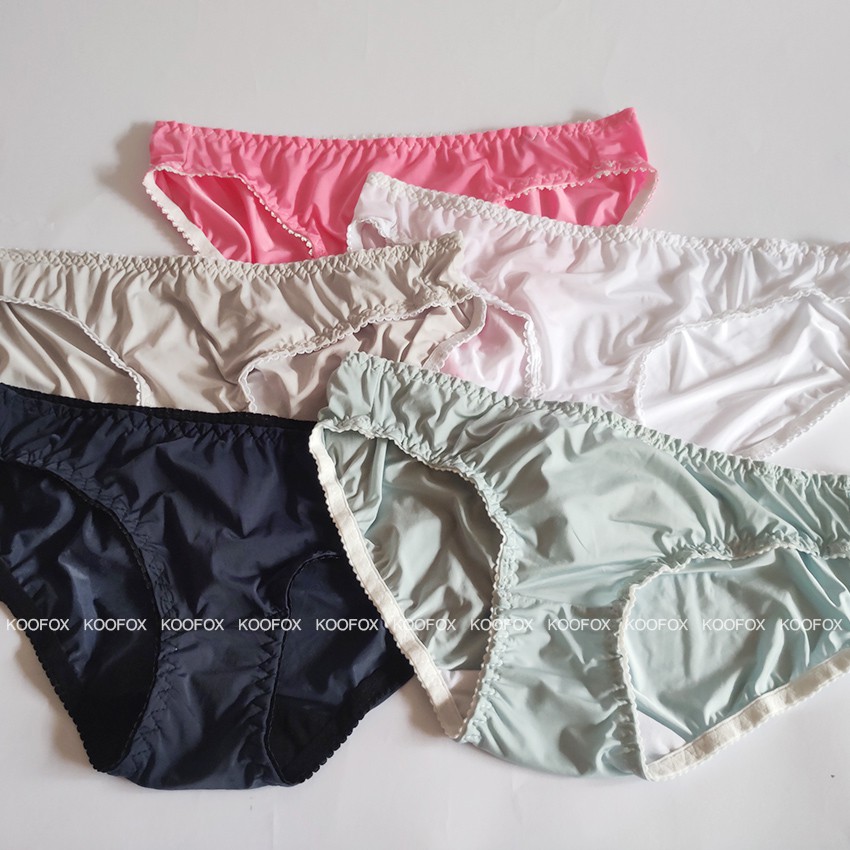 05 Quần Lót Nữ Mini Thun Lạnh Co Giãn 4 Chiều Cao Cấp - Chất Vải Trơn Láng, Thoải Mái - KOOFOX
