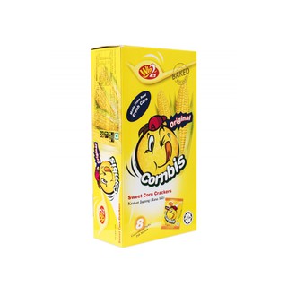 Bánh Bắp Cornbis Win2 Sweet Corn Crackers (Hộp 144g)