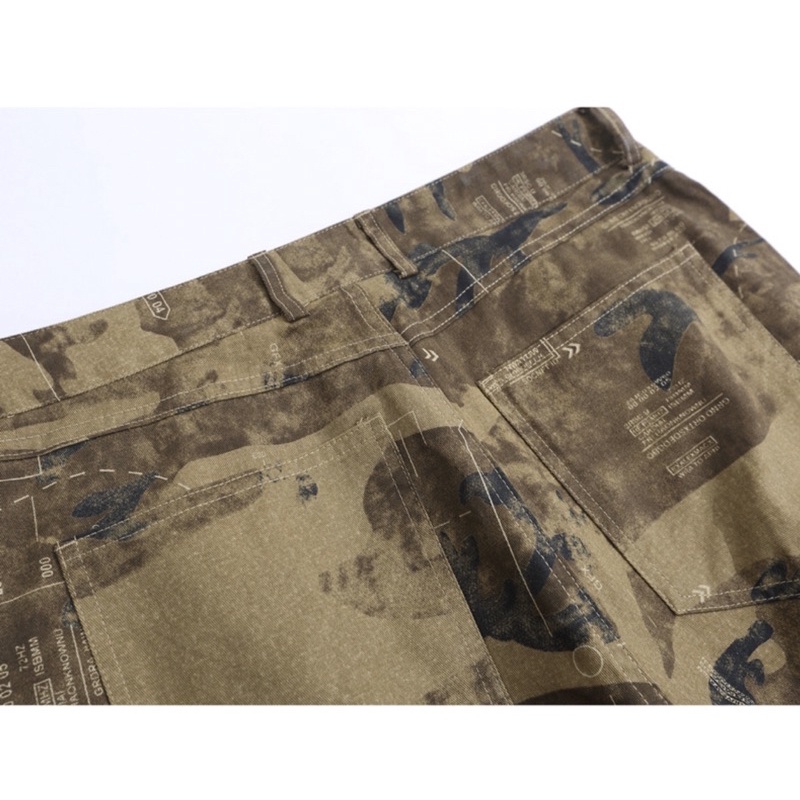 Quần Cargo Camo quân đội / Cargo pant Camo-Quần AMIRI/ Quần túi hộp quân đội- Quần Camo