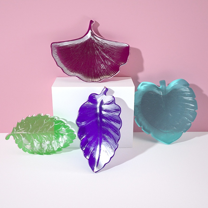Khuôn Silicone Hình Chiếc Lá Làm Đồ Trang Sức Thủ Công Diy