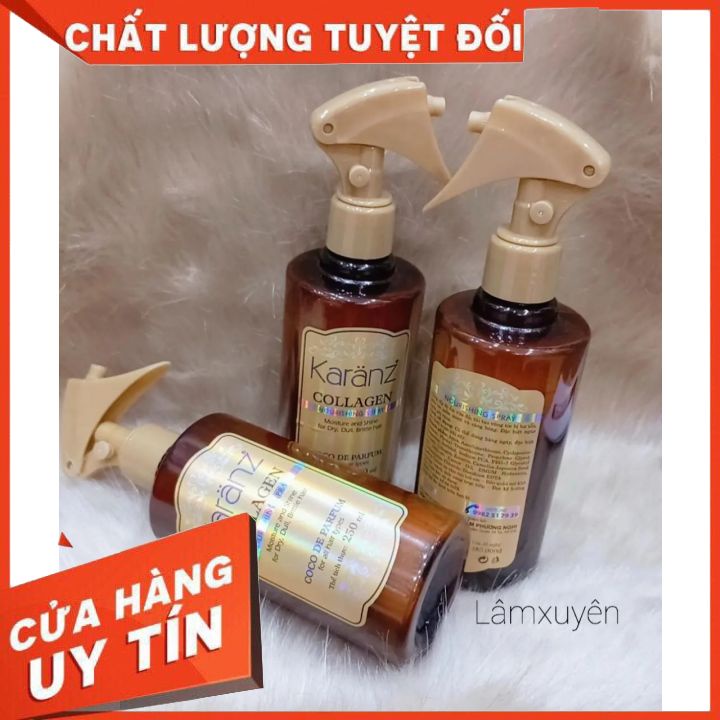 XỊT DƯỠNG TÓC  KARANZ COLLAGEN 250ML
