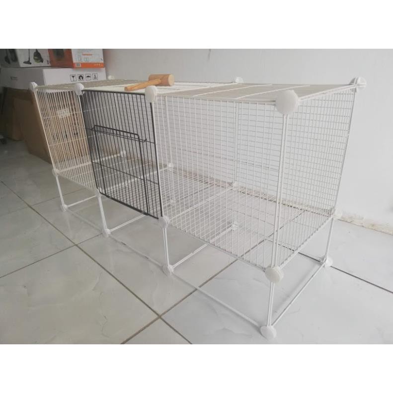 Tấm lưới thép 35x35cm, mắt lưới nhỏ 2cm, nuôi chim thỏ bọ (TẶNG KÈM CHỐT )