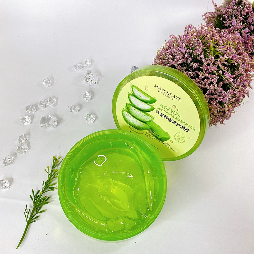 Gel Lô Hội Trắng Da Đa Năng Maycreate Aloe Gel Nội Địa Trung