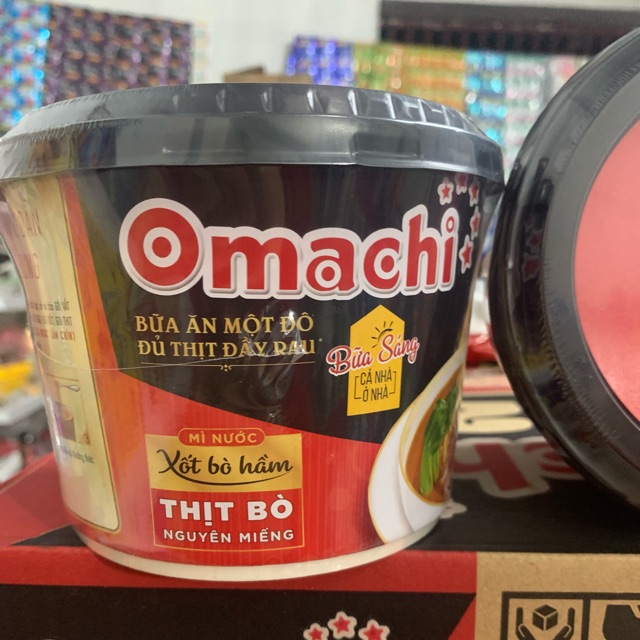 TÔ OMACHI XỐT BÒ HẦM THỊT BÒ NGUYÊN MIẾNG 153g