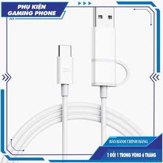 Cáp 2 trong 1 type c to type c zmi al311
