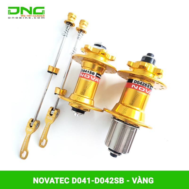 Moay ơ (Hub) xe đạp Novatec D041-D042SB 32 lỗ