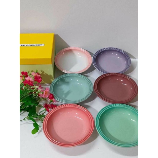 Sét Đĩa 6 Chiếc Le Creuset Size 15cm - Pháp