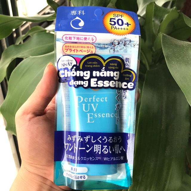 Kem Chống Nắng Dịu Nhẹ Cho Da Nhạy Cảm Senka Perfect UV Essence 50g - Khongcoson