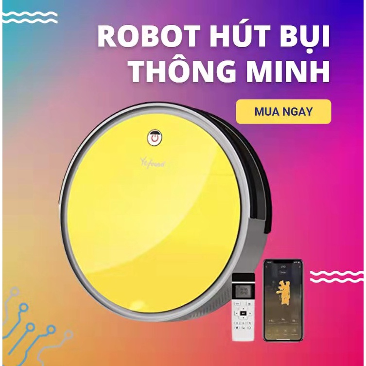 Robot hut bụi lau nhà đa năng ,Máy quét nhà hút bụi mini tự động thông minh U10, tiện ích trong tầm tay