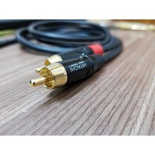 Dây AV Nhật Bãi Hitachi Dài 0.8M 2 Dây