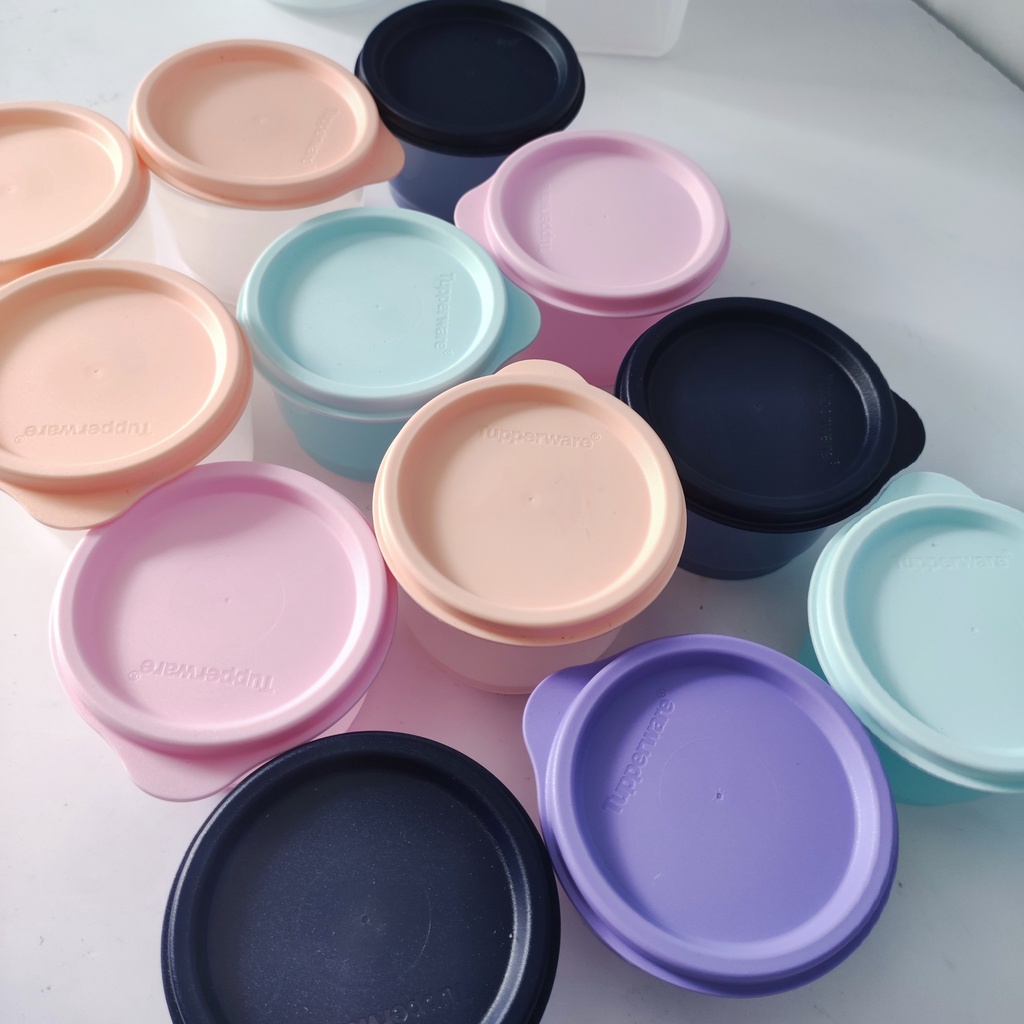 Hộp Snack Cup 140ml Tupperware chính hãng, làm sữa chua, hấp plan, nước mắm