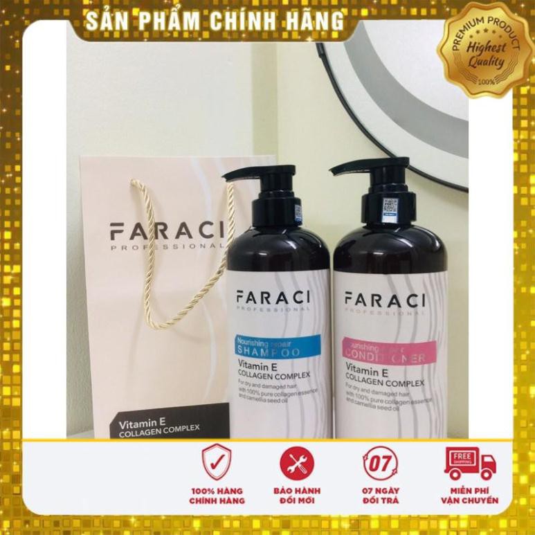 Cặp gội xả FARACI 750 ML mẫu mới nhất❤️ DẦU GỘI XẢ SIÊU PHỤC HỒI FARACI❤️