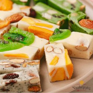 Combo nguyên liệu làm kẹo Nougat tự chọn, nougat tự chọn nguyên liệu
