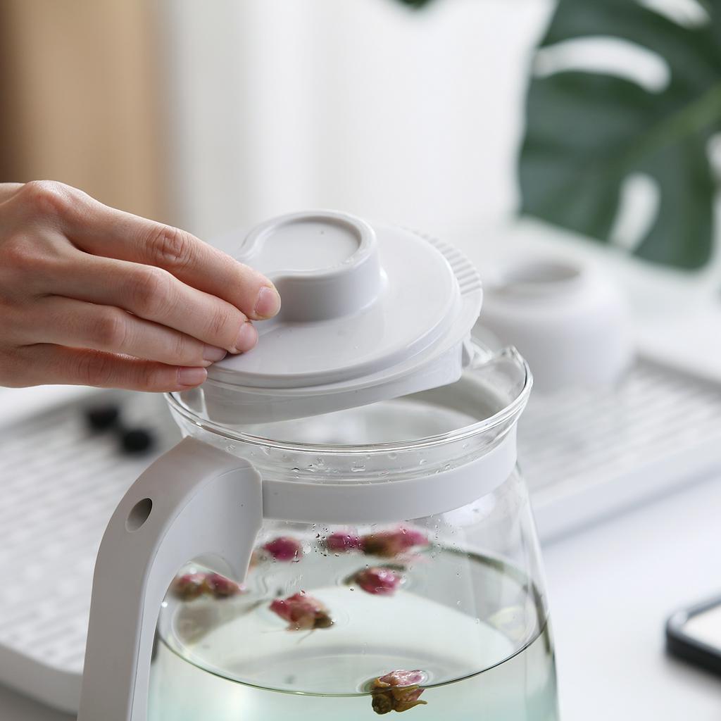 Ấm đun nước Shepherd bằng thủy tinh borosilicat cao cấp chịu nhiệt dung tích lớn 1700/2000ml tiện dụng