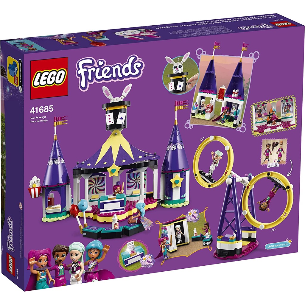 Đồ chơi lego Friends tàu lượn biết bay mã 41685-974 chi tiết,