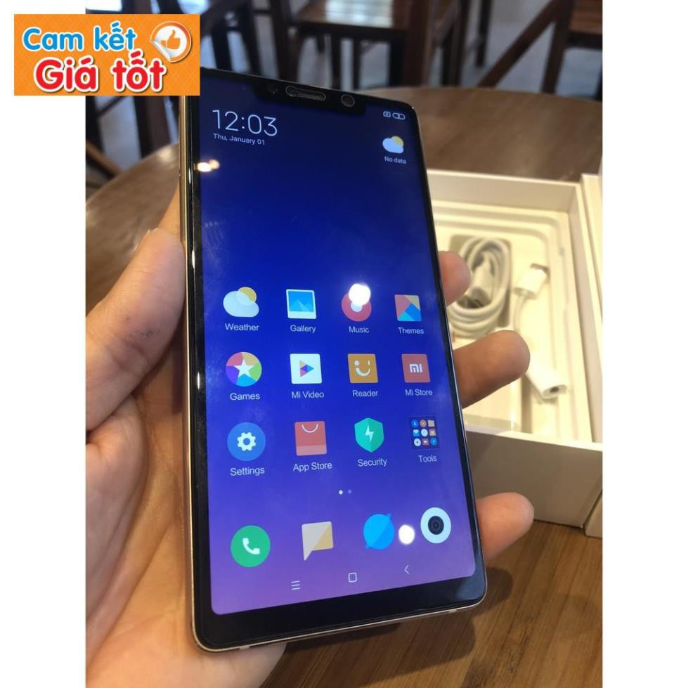 Điện thoại xiaomi mi 8 se nguyên hộp cpu snap 710 6gb bộ nhớ 64gb 2 sim siêu nhẹ