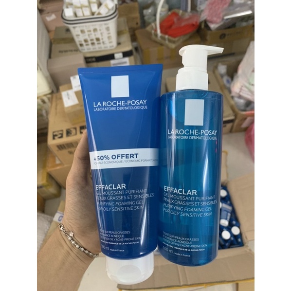 Gel rửa mặt La Roche-Posay Effaclar Purifying Foaming Gel cho Da Dầu