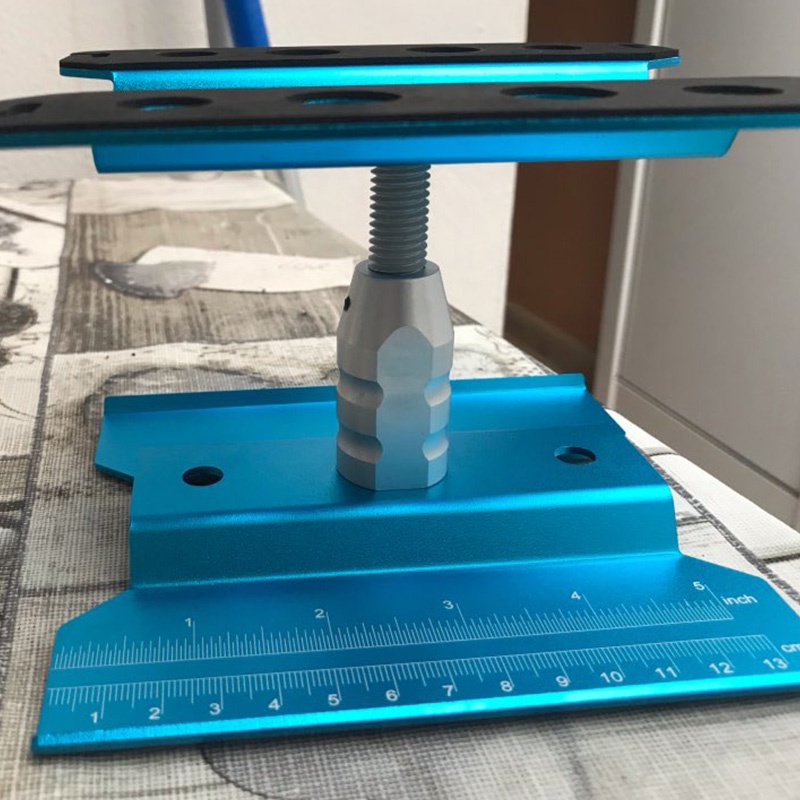 Giá Đỡ Kim Loại Xoay 360 Độ Cho Mô Hình Xe Hơi Điều Khiển Từ Xa 1 / 8 1 / 10 1 / 12 1 / 16