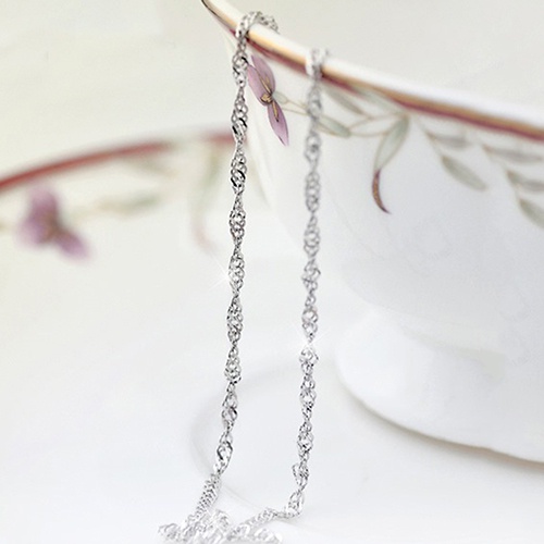 Dây chuyền mạ bạc sang trọng quý phái dành cho nữ